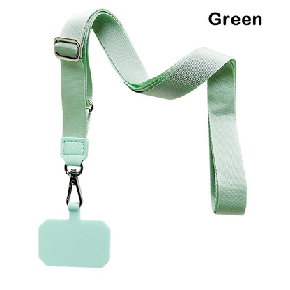 Adjustable Universal Phone Lanyard - Up to 80cm Length with 360° Rotatable Metal Clip