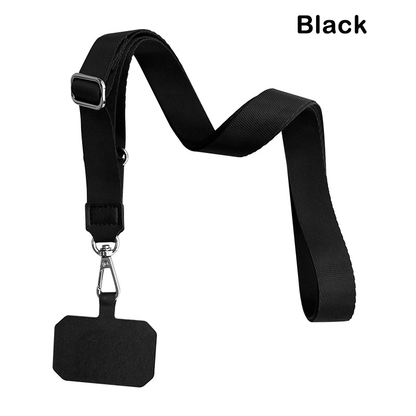 Adjustable Universal Phone Lanyard - Up to 80cm Length with 360° Rotatable Metal Clip