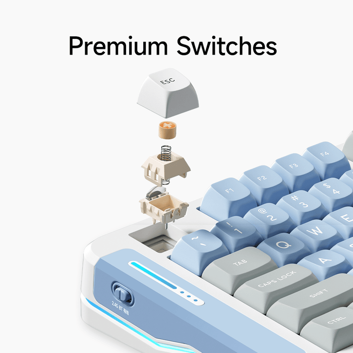MCHOSE X75 Wireless Gasket Mount Mechanical Keyboard