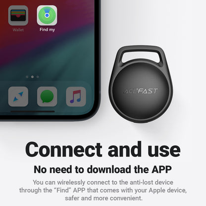 ACEFAST Button Type Bluetooth Tracker, Compatible with Siri - S2