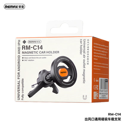 REMAX Universal Air Vent Magnetic Car Phone Holder - RM-C14