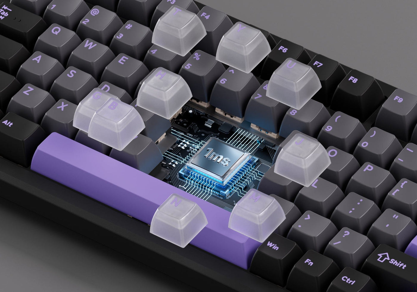 MCHOSE G98 Pro Wireless Tri-Mode Custom Mechanical Gaming Keyboard