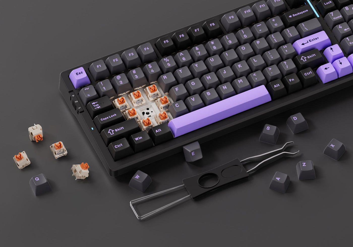 MCHOSE G98 Pro Wireless Tri-Mode Custom Mechanical Gaming Keyboard