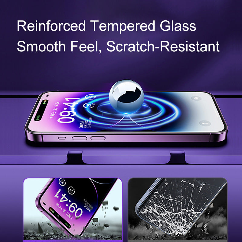 iPhone Screen Protector with Easy-Install Dust-Removal Kit