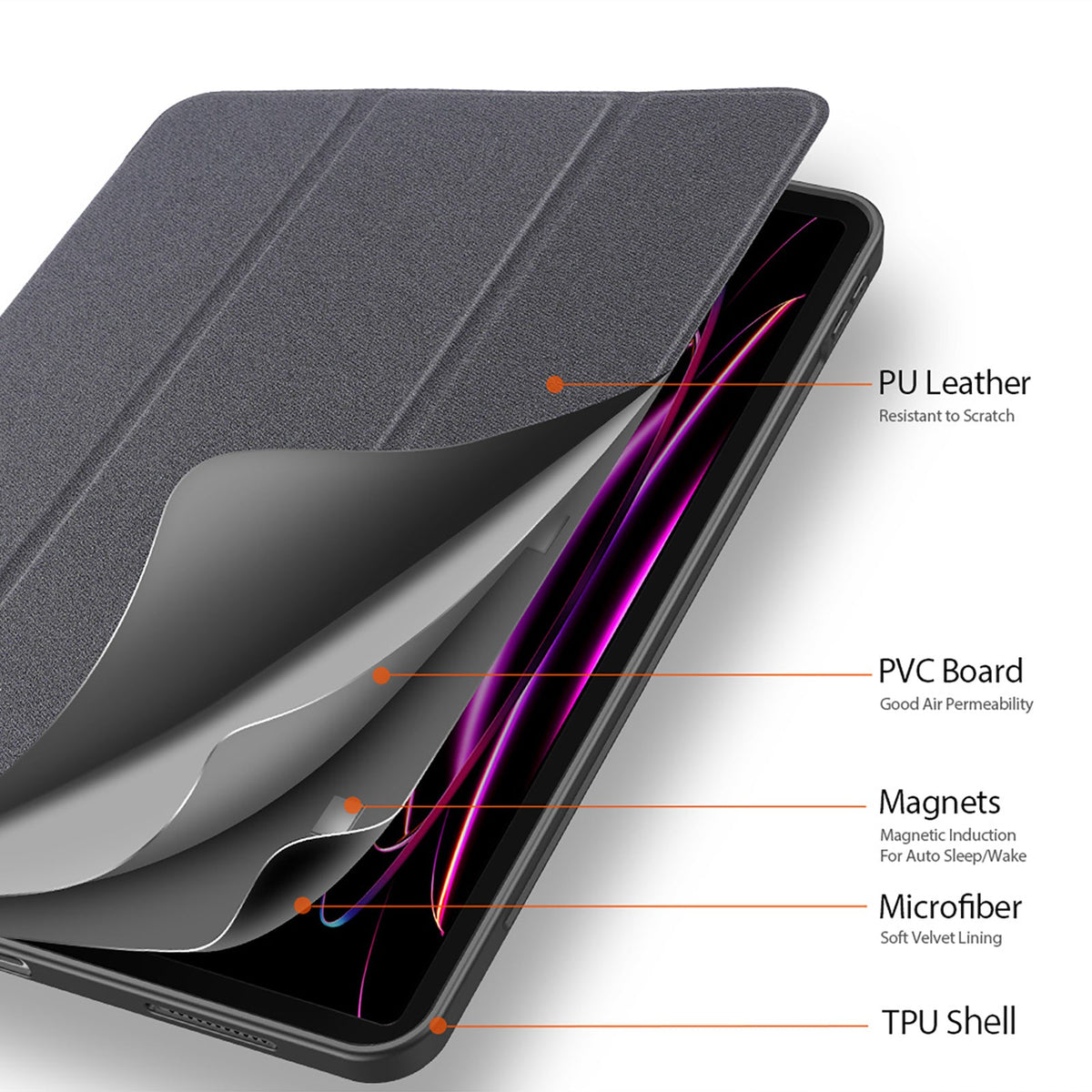 iPad Case DOMO Series - DUX DUCIS