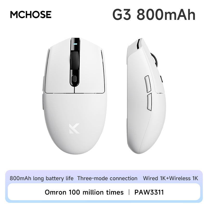MCHOSE G3 V2 High-Performance Wireless Gaming Mouse