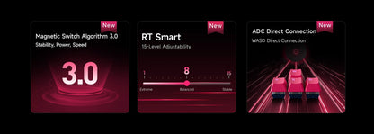 MCHOSE Mix 87 Hall Effect Magnetic Switch Gaming Keyboard