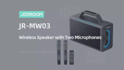 JOYROOM Premium Wireless Speaker with Dual Mic JR-MW03