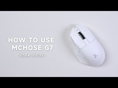 MCHOSE G7 Lightweight Ergonomic Wireless Mouse