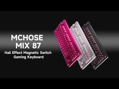 MCHOSE Mix 87 Hall Effect Magnetic Switch Gaming Keyboard