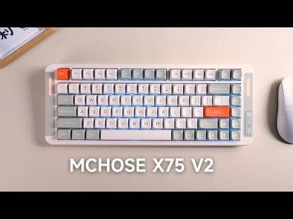 MCHOSE X75 Wireless Gasket Mount Mechanical Keyboard