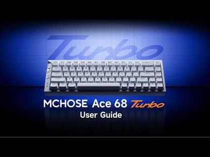 MCHOSE Ace 68 Turbo Full-aluminum Esports Hall Effect Keyboard
