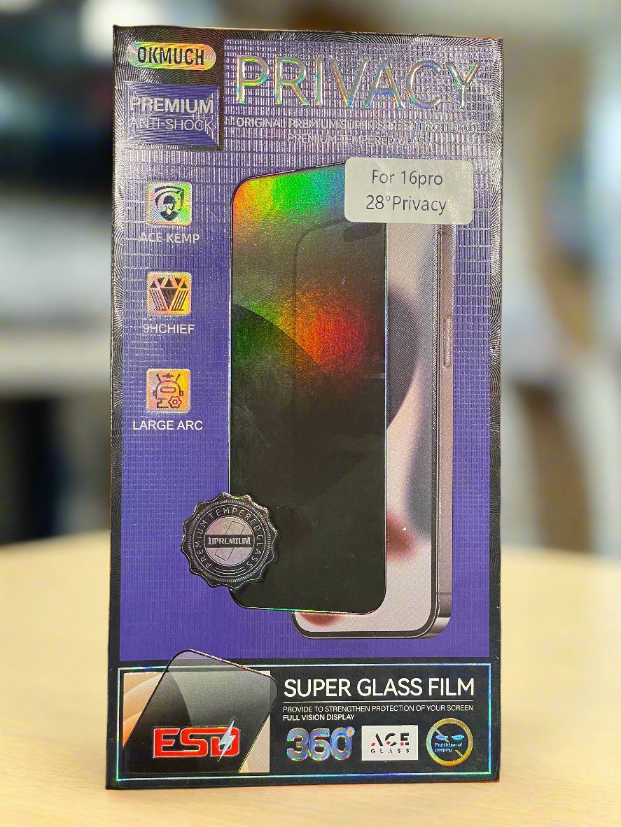 Premium Screen Protector for iPhone (16 Series Available)