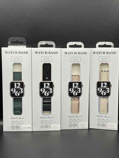 Silicone Apple Watch Strap (Multiple colours available)