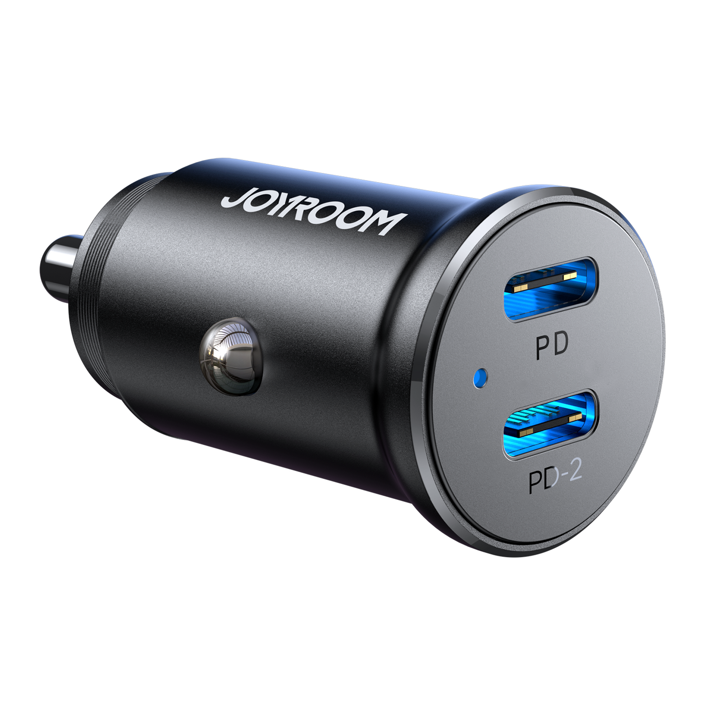 JOYROOM Dual USB-C Ports Mini Metal Car Charger JR-CCN06