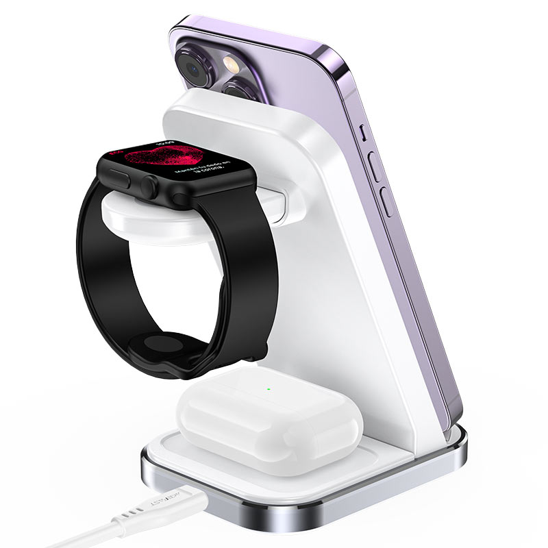 ACEFAST 3-in-1 Fast Wireless Charger Stand - E15