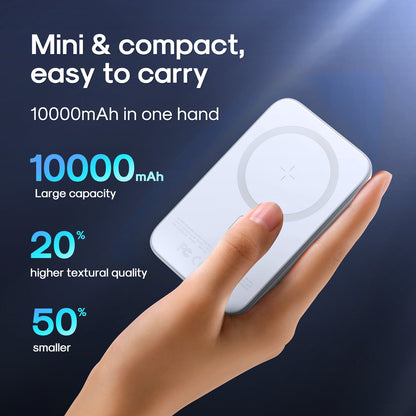 JOYROOM 20W Mini Magnetic Wireless Power Bank 10000 mAh JR-W020